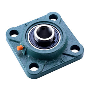 4 Bolt Square Cast Iron Housings + Bearings