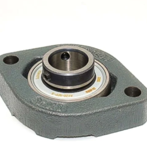 2 Bolt Oval Cast Iron Housings + Bearings