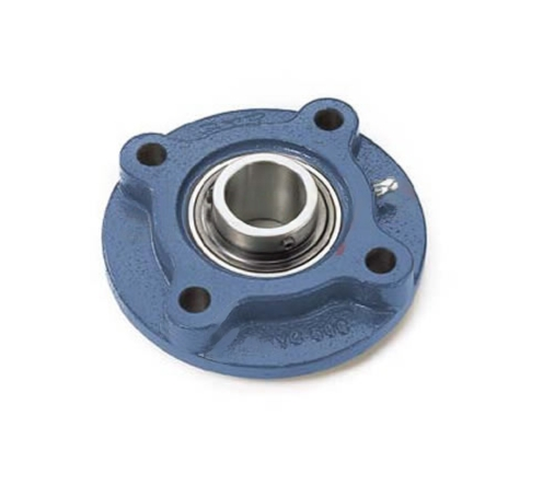 4 Bolt Round Cast Iron Housings + Bearings 4 Bolt Round Cast Iron Housings + Bearings