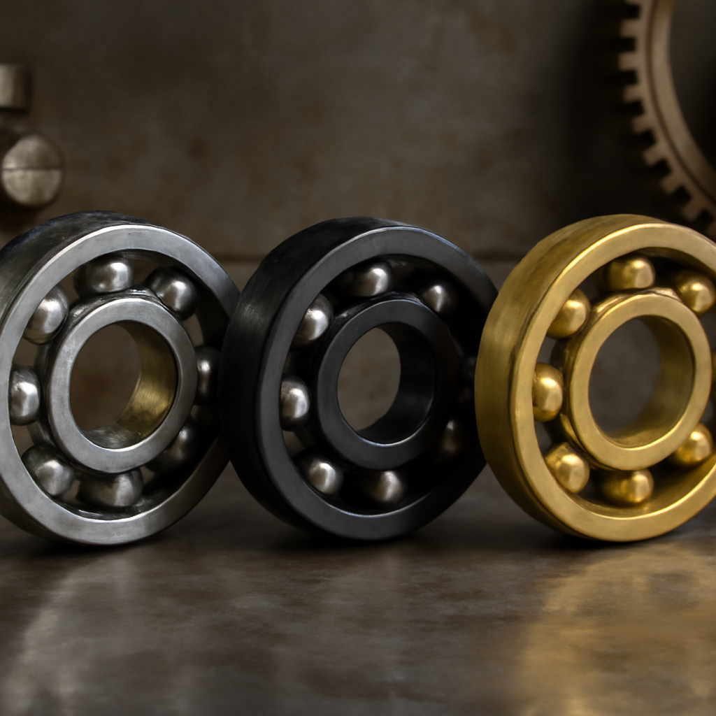 Bearing Cages: Steel vs Polyamide vs Brass — Real-World Trade-offs