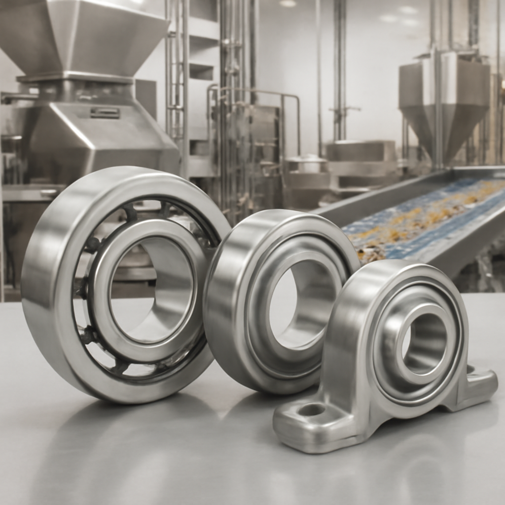 Bearings for the Food Industry: Hygienic Standards and Certified Materials