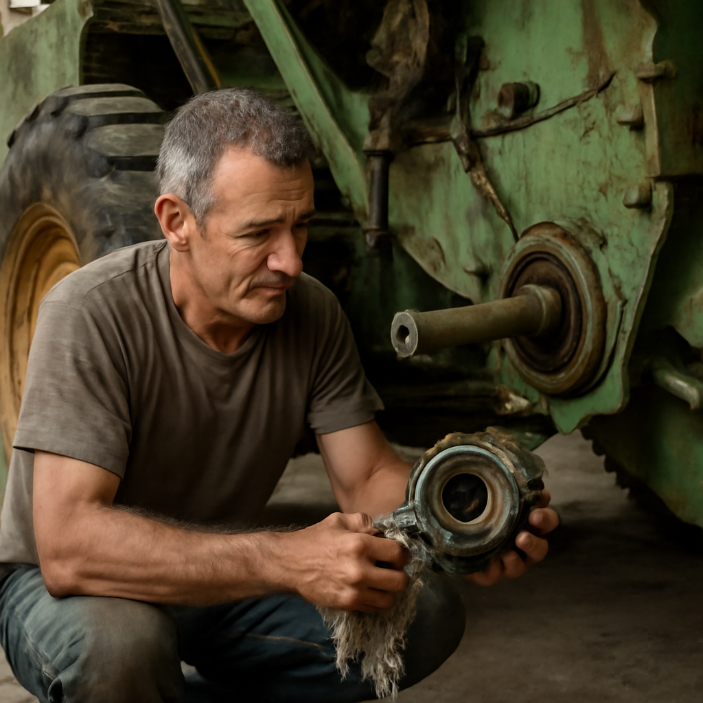 Combine harvester bearing survival: a French farmer’s rebuild diary