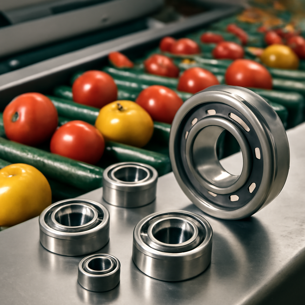 Fruit sorting machine bearings: food-grade specifications explained