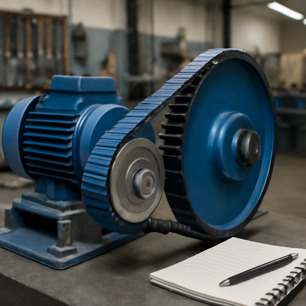 OPTIBELT Blue Power cog belts on high-torque drives: workshop notes