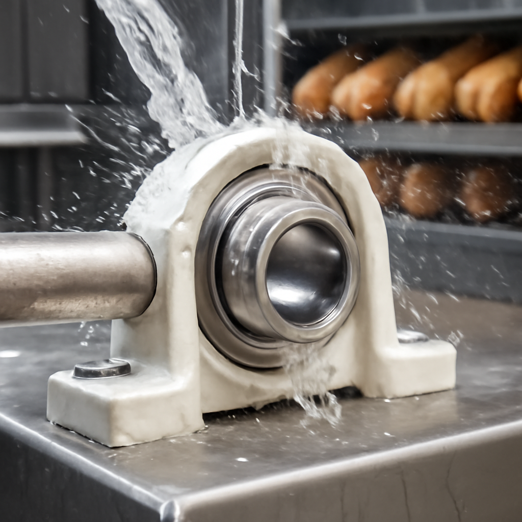 STI food-grade insert bearings: the wash-down duty cycle explained