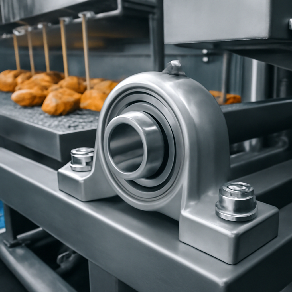 STI mounted bearing units: where they earn their place on food-processing lines