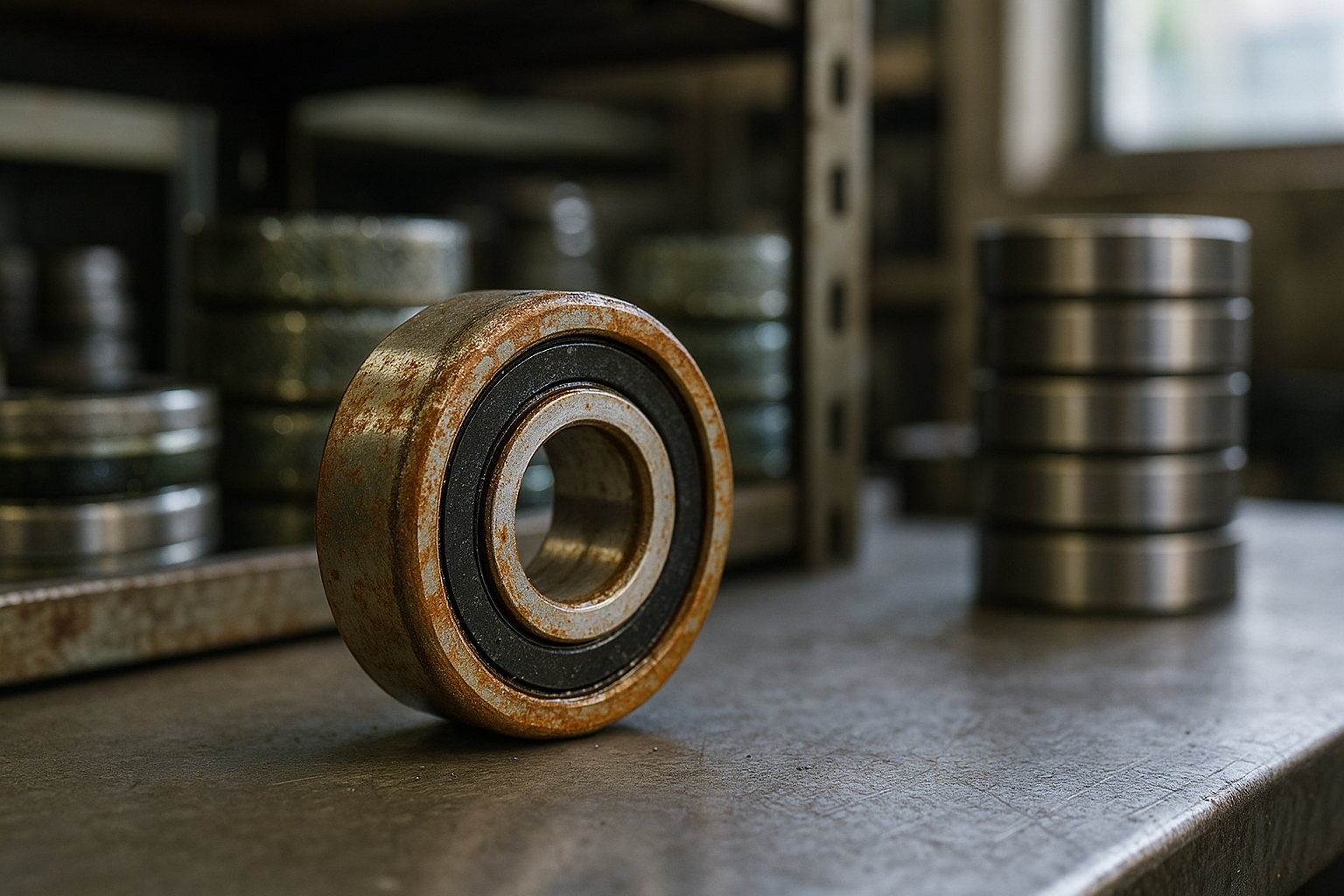 Bearing storage that quietly destroys stock: humidity, stacking and shelf life
