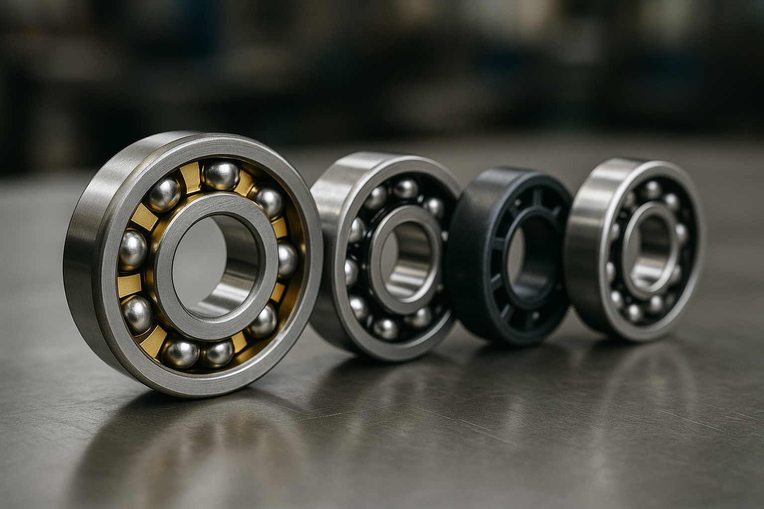 Cage material choices in modern bearings: brass, steel, polymer and when each earns its place