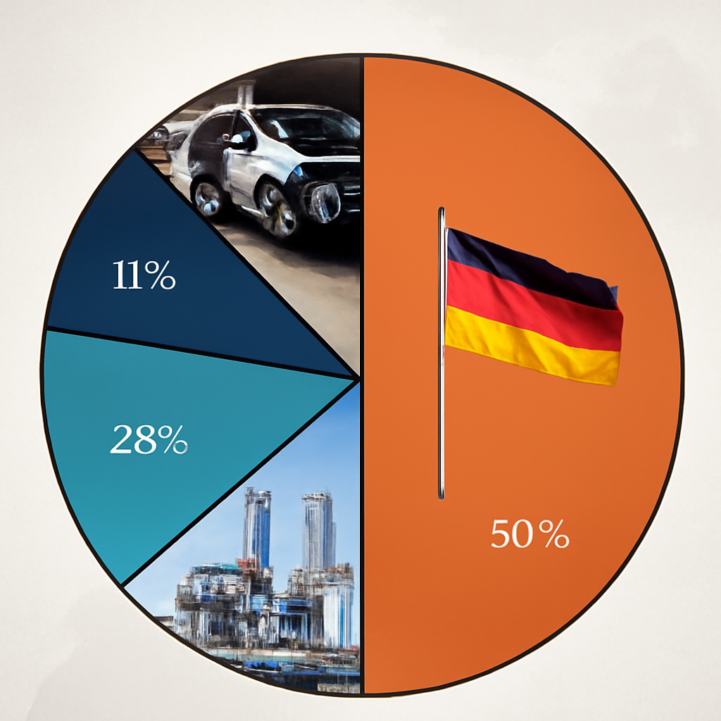German industrial production August 2026: sector breakdown